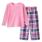 Chester Check PJ's - Marshmellow