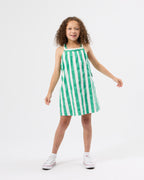 Happy Stripe A-Line Dress