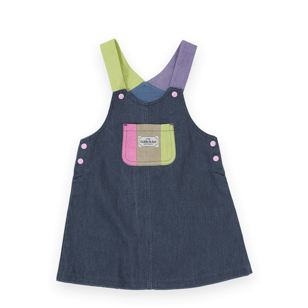 Colour Pop Pinafore Dress