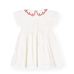 Sweet Strawberry Flo Smocked Dress
