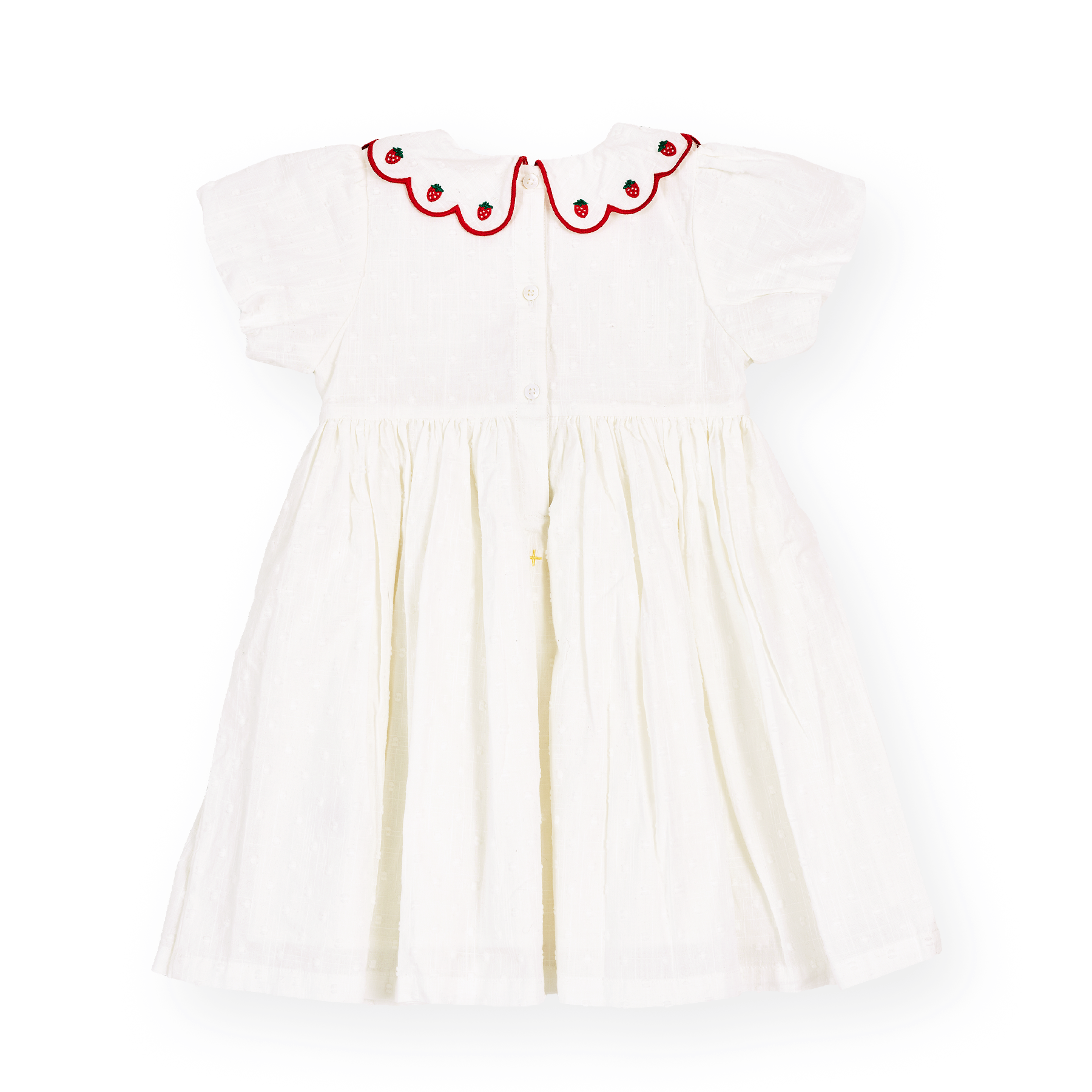 Sweet Strawberry Flo Smocked Dress