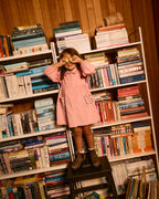 Wild Strawberry Corduroy Collar Dress