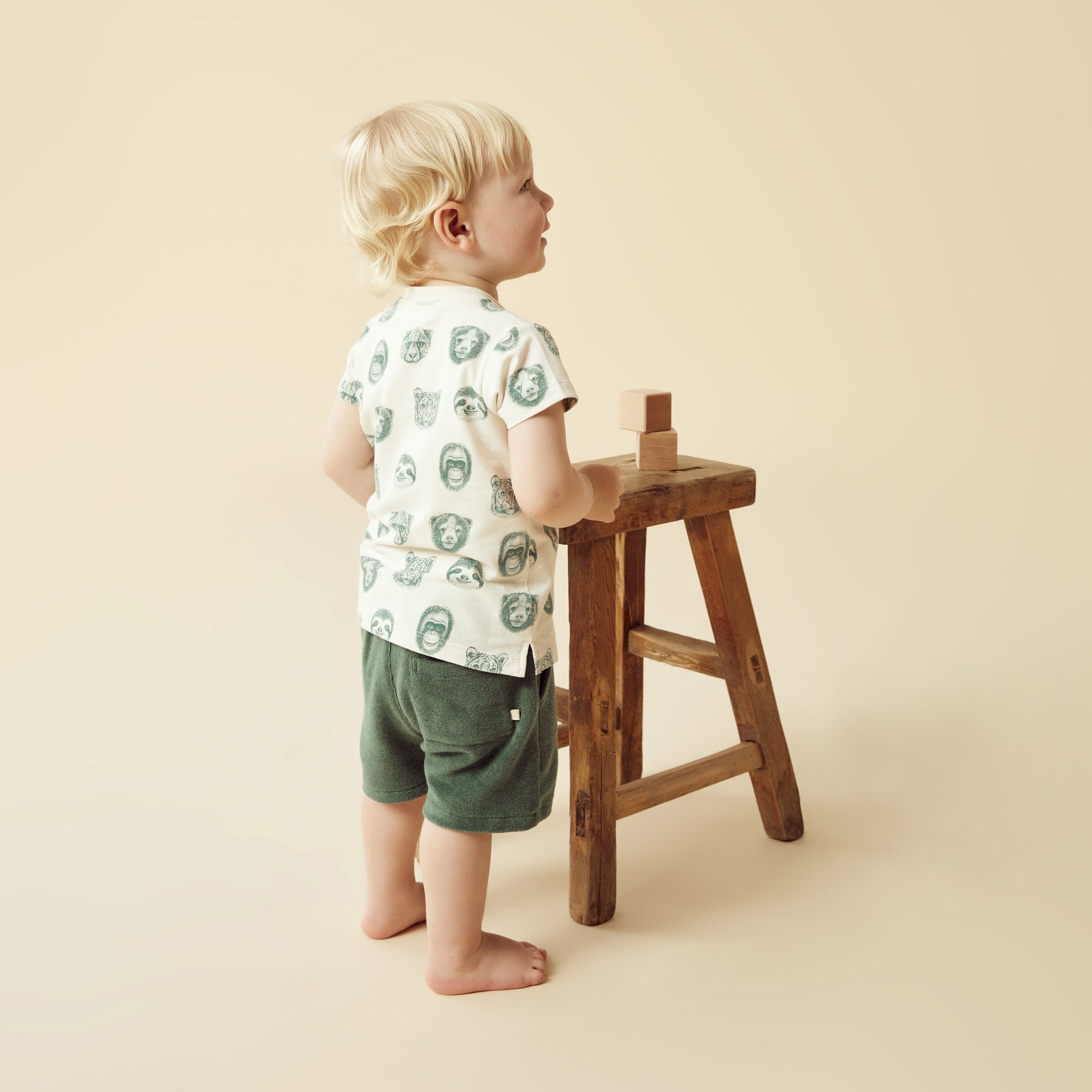 Wilson and Frenchy Moss Organic Terry Short