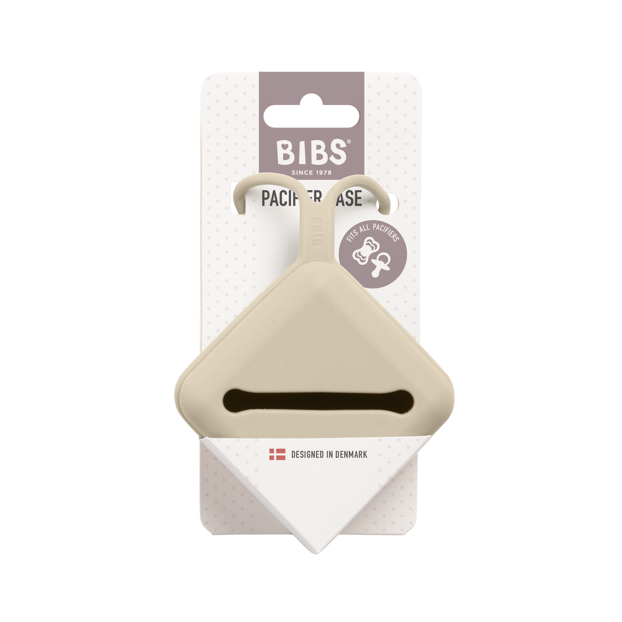 BIBS Pacifier Soft Case - Vanilla