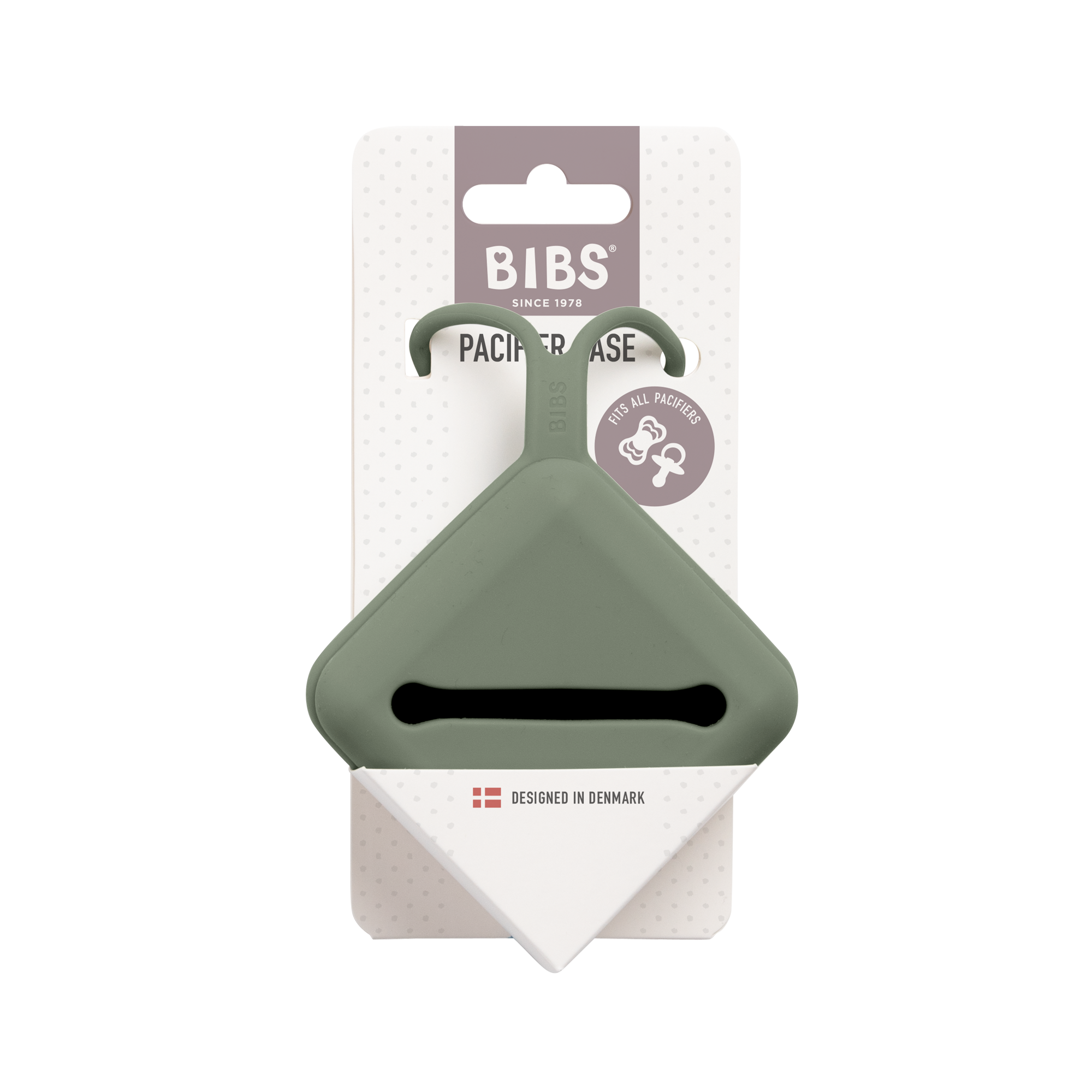 BIBS Pacifier Soft Case - Pine