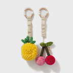 2 Pack Mini Market Brunch Stroller Toys - Pineapple & Cherries