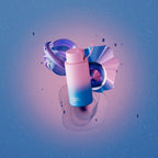 Drink Bottle 1L - Wild Orchid | Flip Straw Lid
