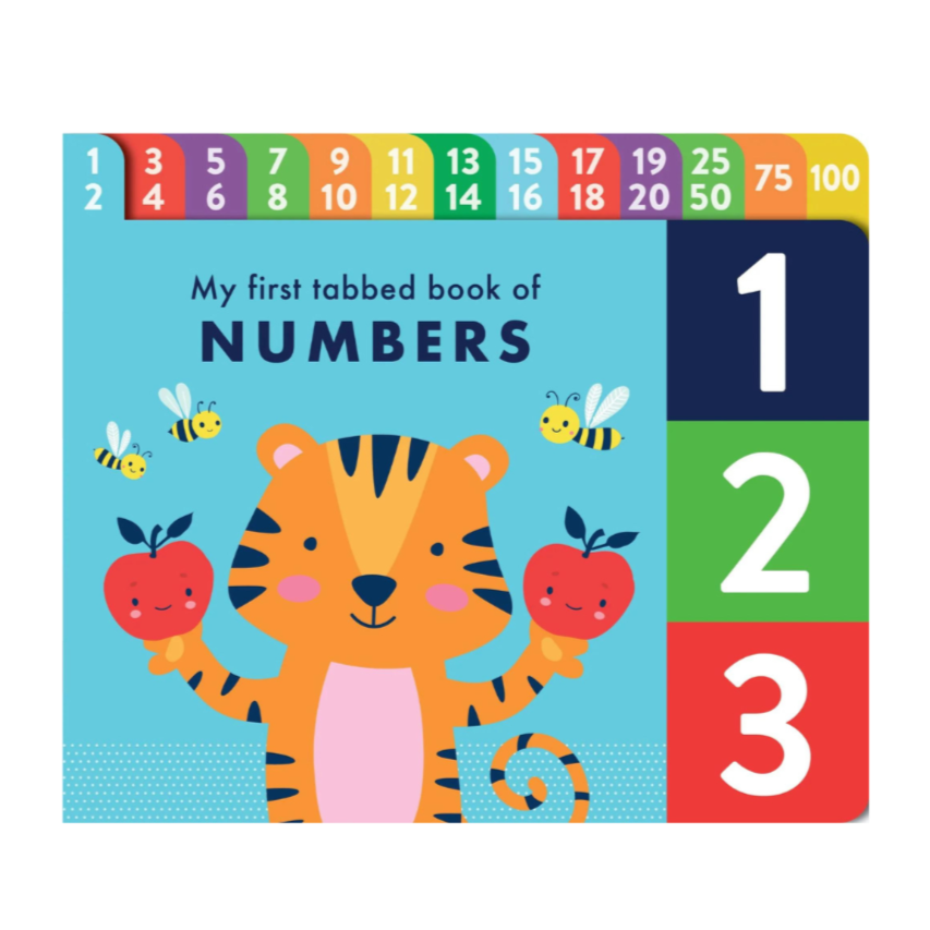 Chunky Tabbed Board Book - 123