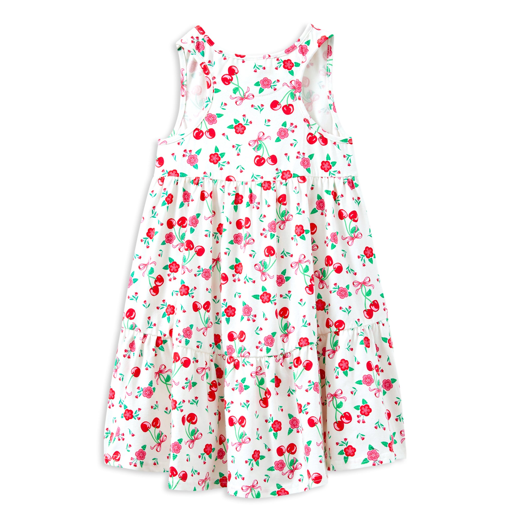 Milky Sweet Cherry Dress