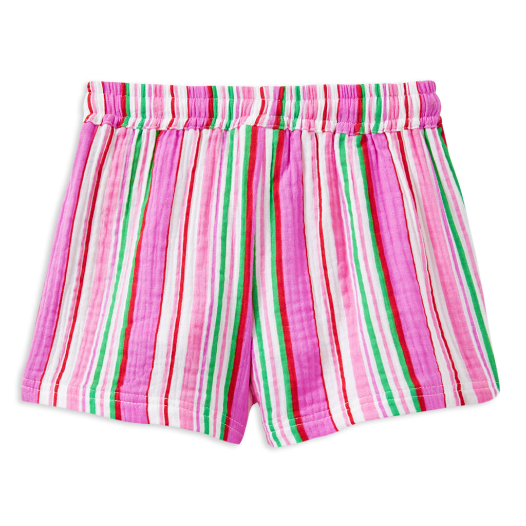Milky Girls Crinkle Stripe Short