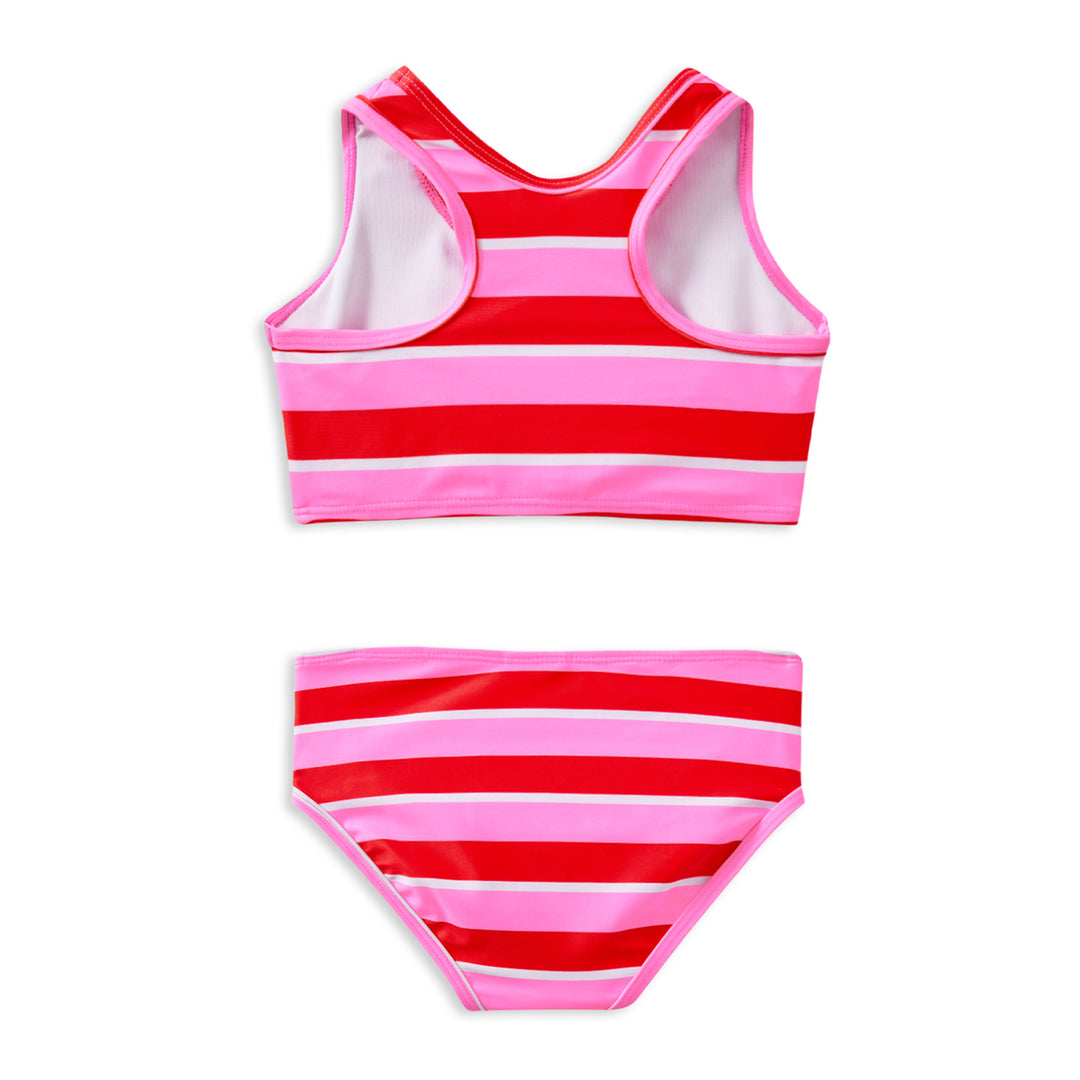 Milky Candy Stripe Bikini
