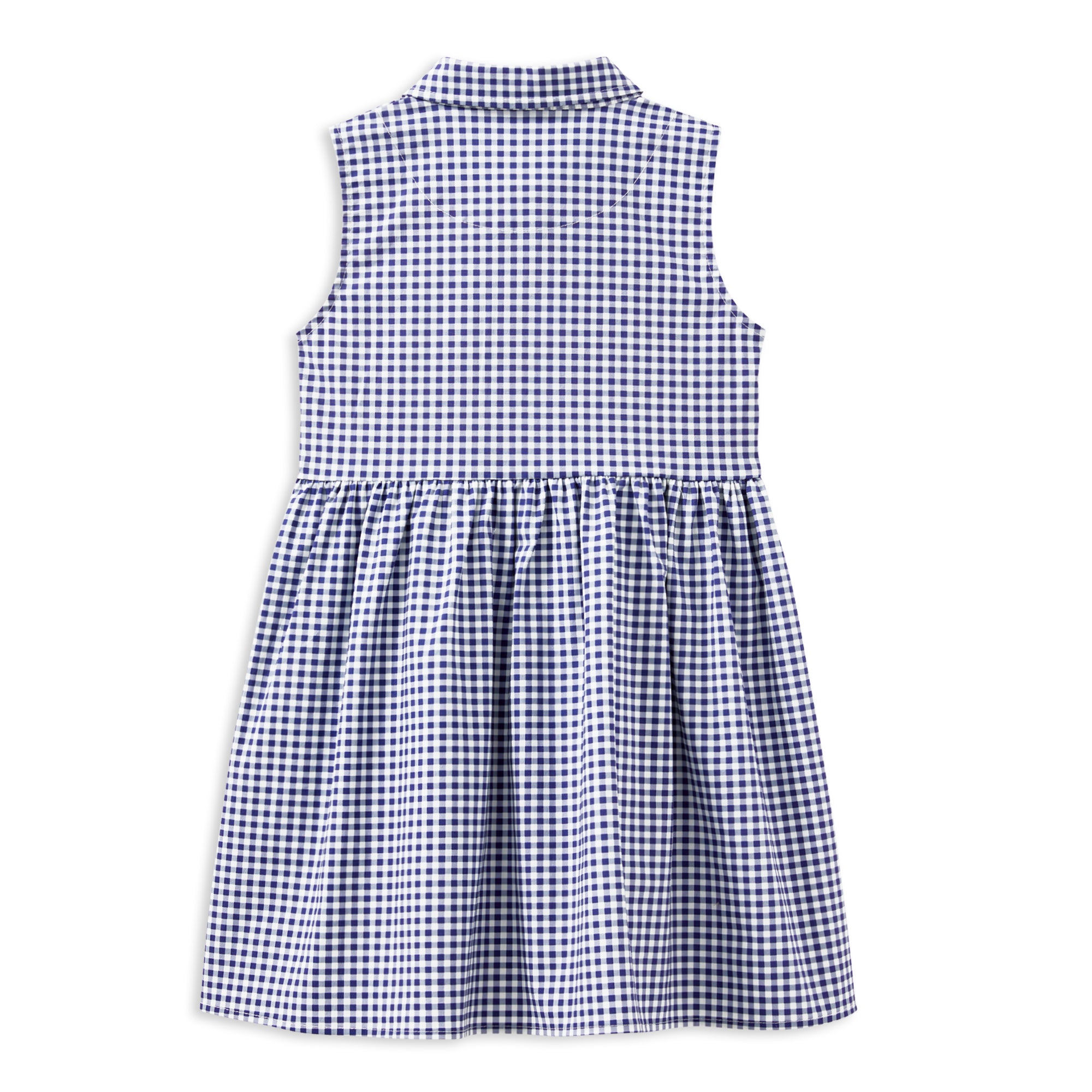 Milky Gingham Dress