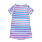 Lilac Stripe Rib Dress