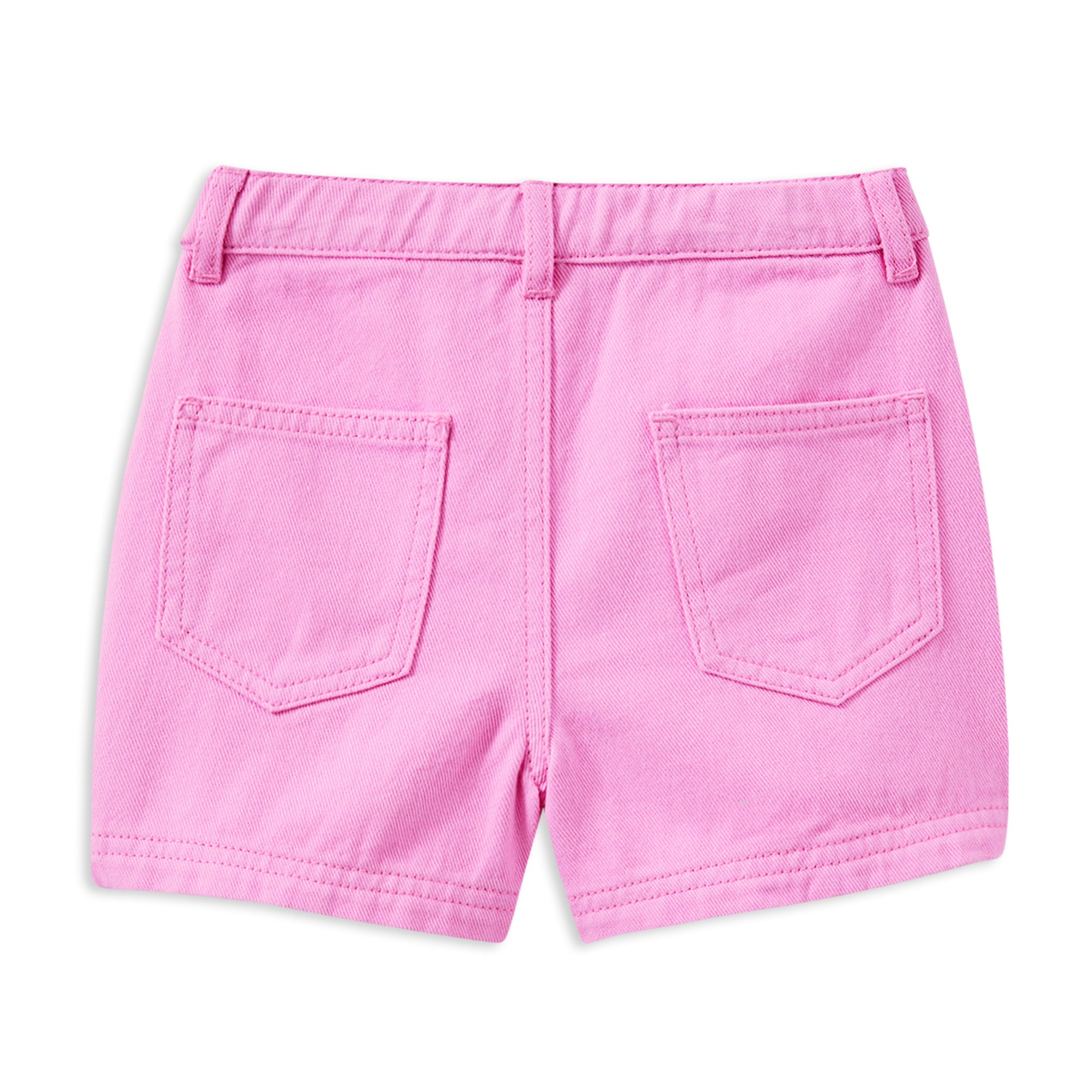 Milky Pink Twill Short