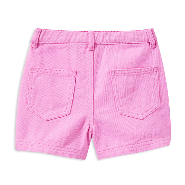 Milky Pink Twill Short