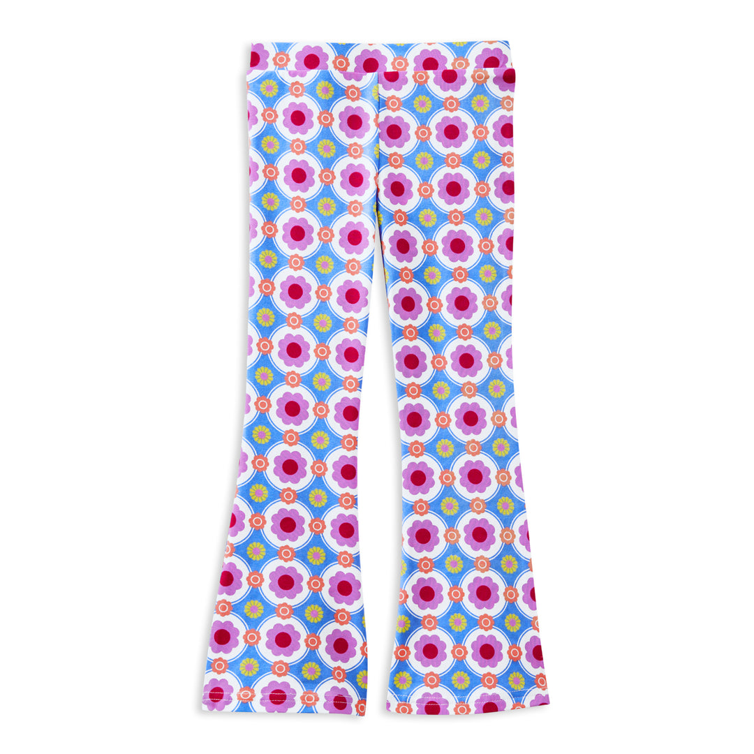 Milky Retro Vibe Flared Legging