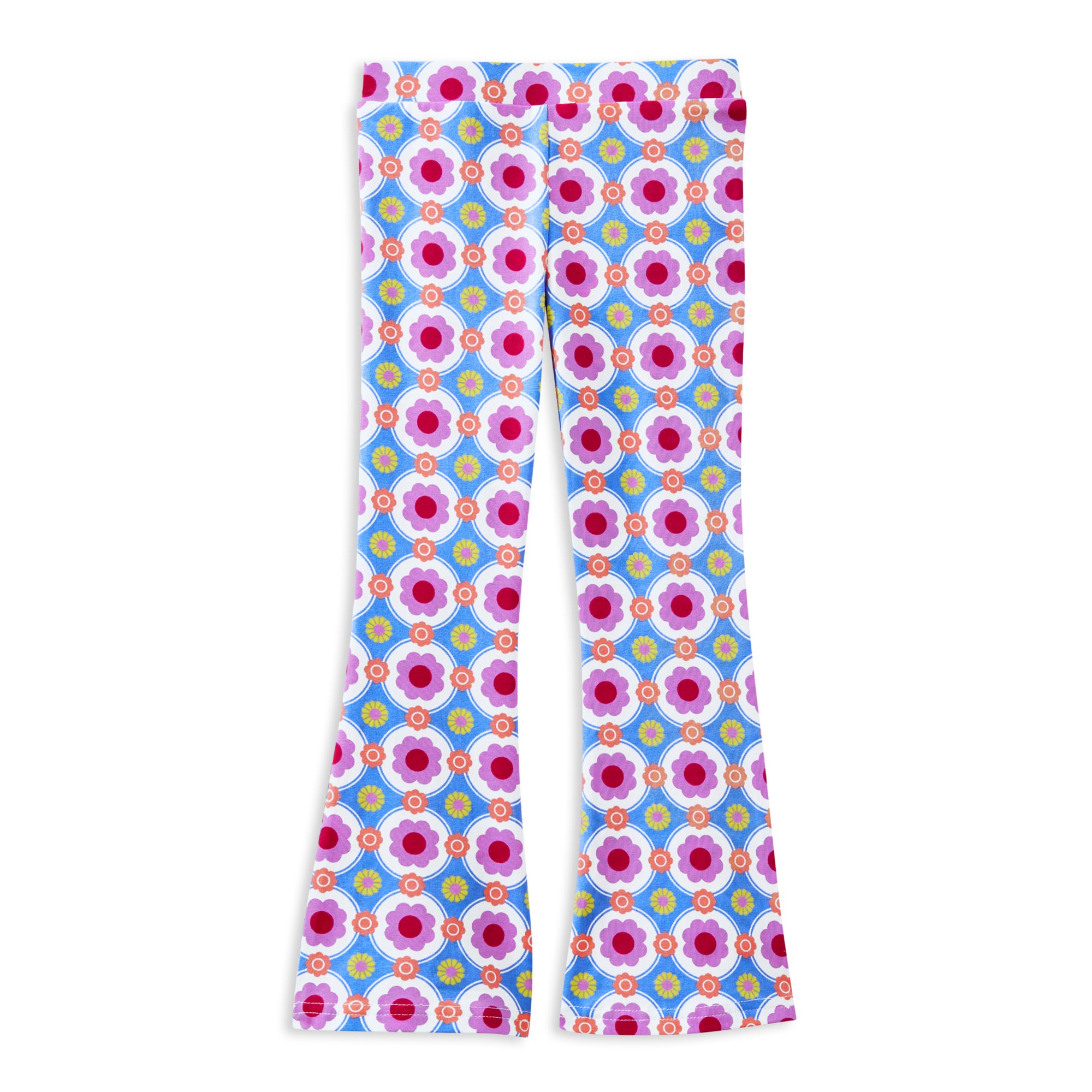 Milky Retro Vibe Flared Legging