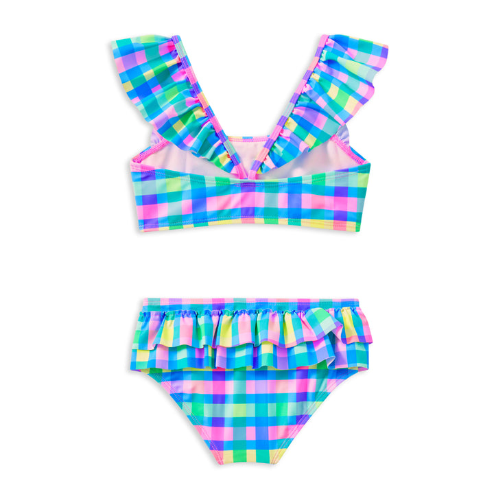 Milky Picnic Check Bikini