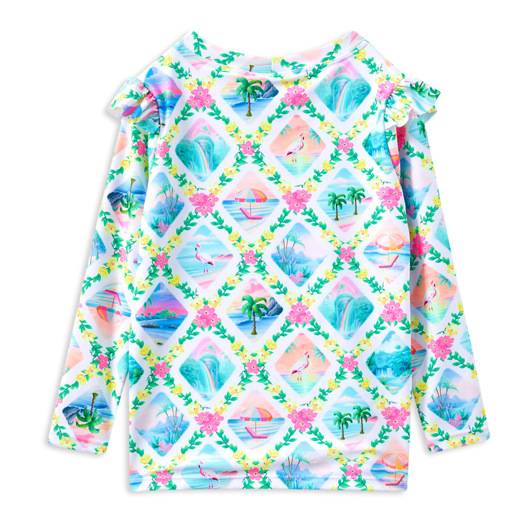 Milky Aloha Rash Vest