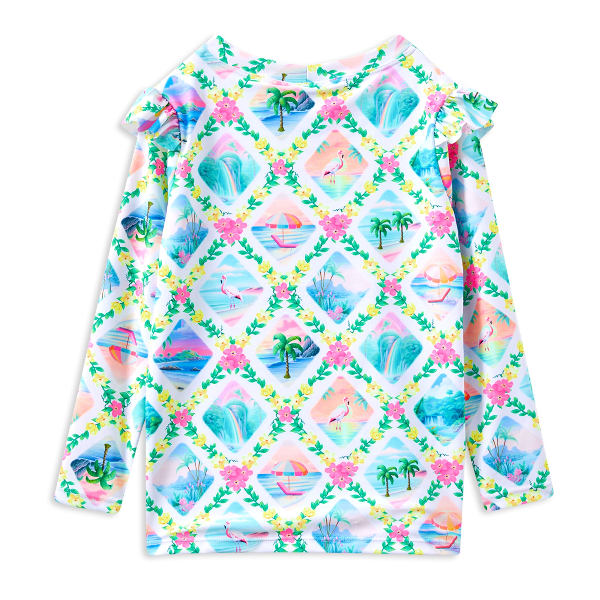 Milky Aloha Rash Vest