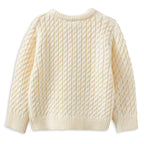 Milky Natural Cable Knit Jumper