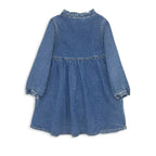 Milky Mid Wash Denim Dress