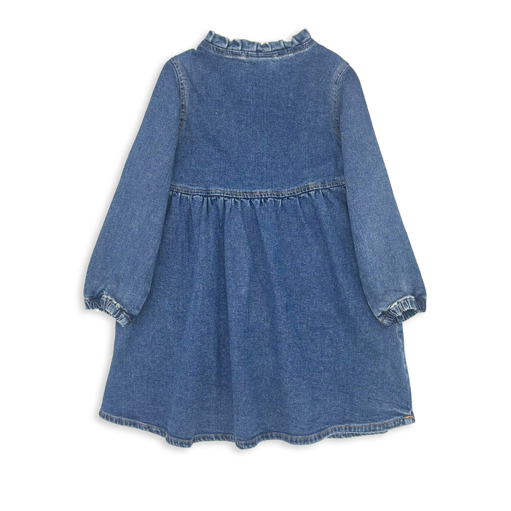 Milky Mid Wash Denim Dress