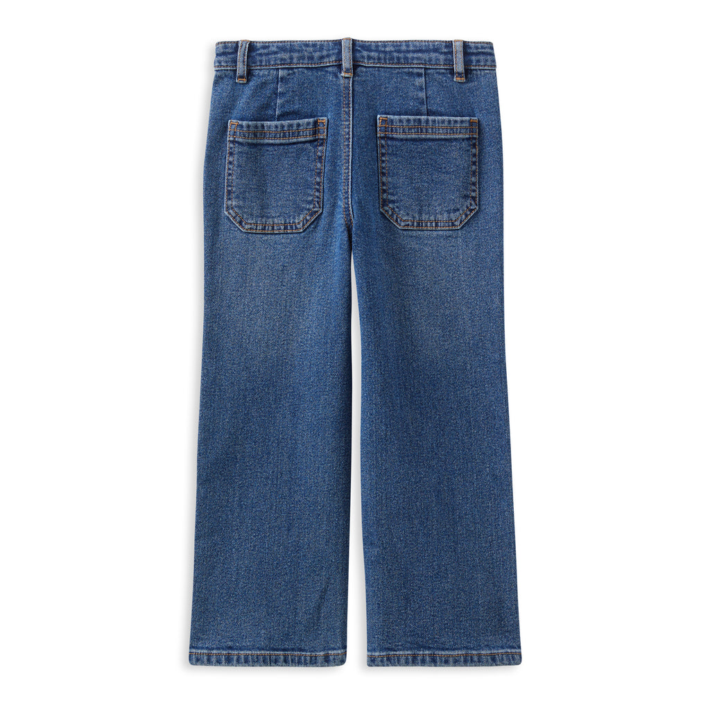 Milky Mid Wash Denim Jeans