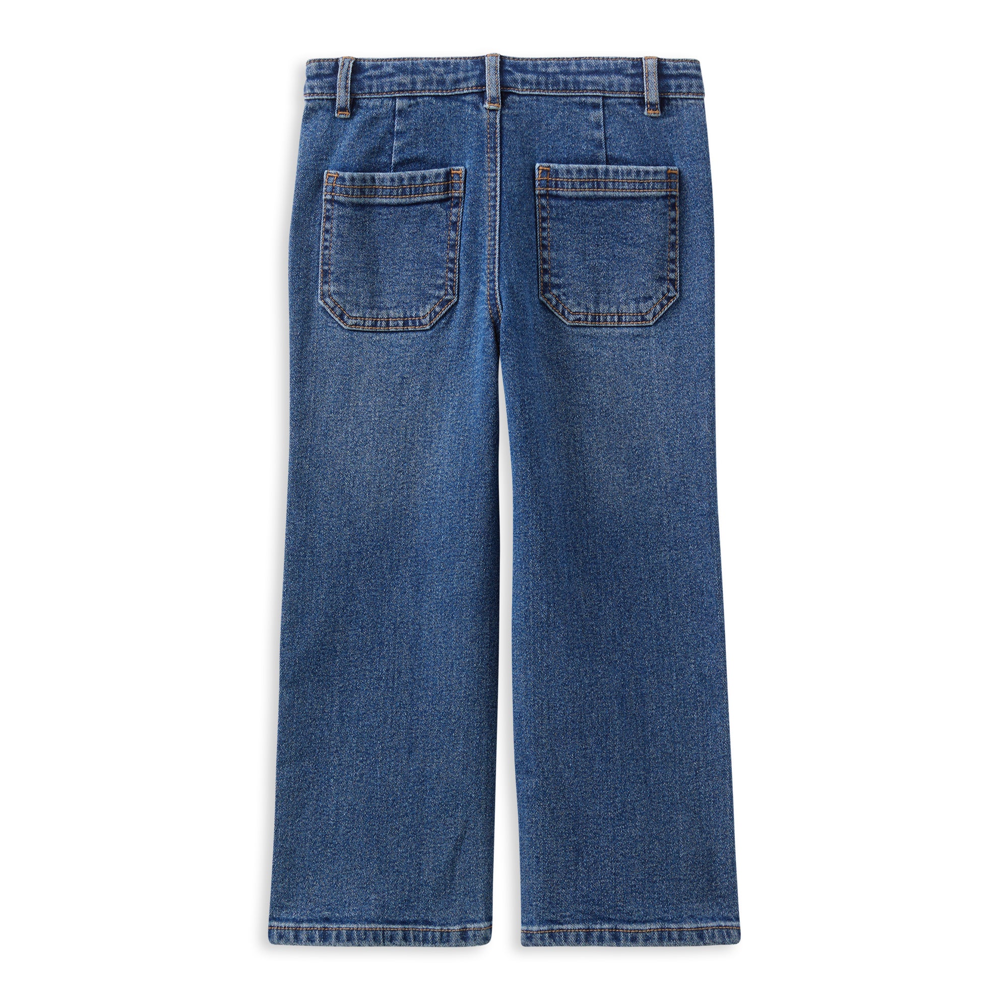 Milky Mid Wash Denim Jeans