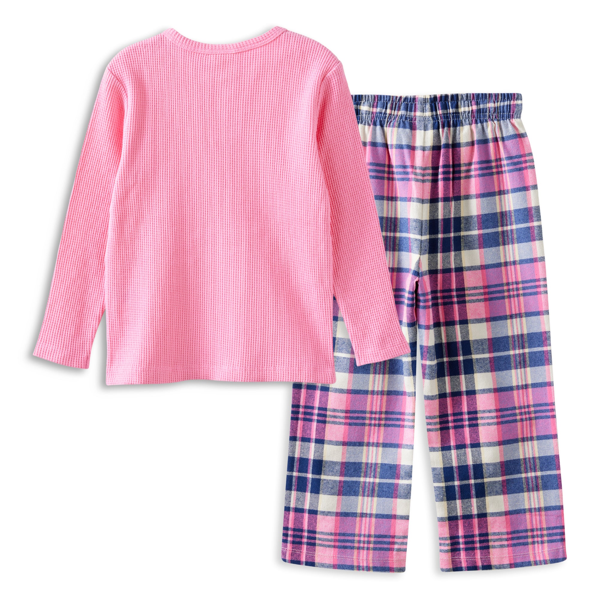 Chester Check PJ's - Marshmellow