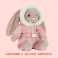Jellycat Bashful Bunny 'Snow Suit'