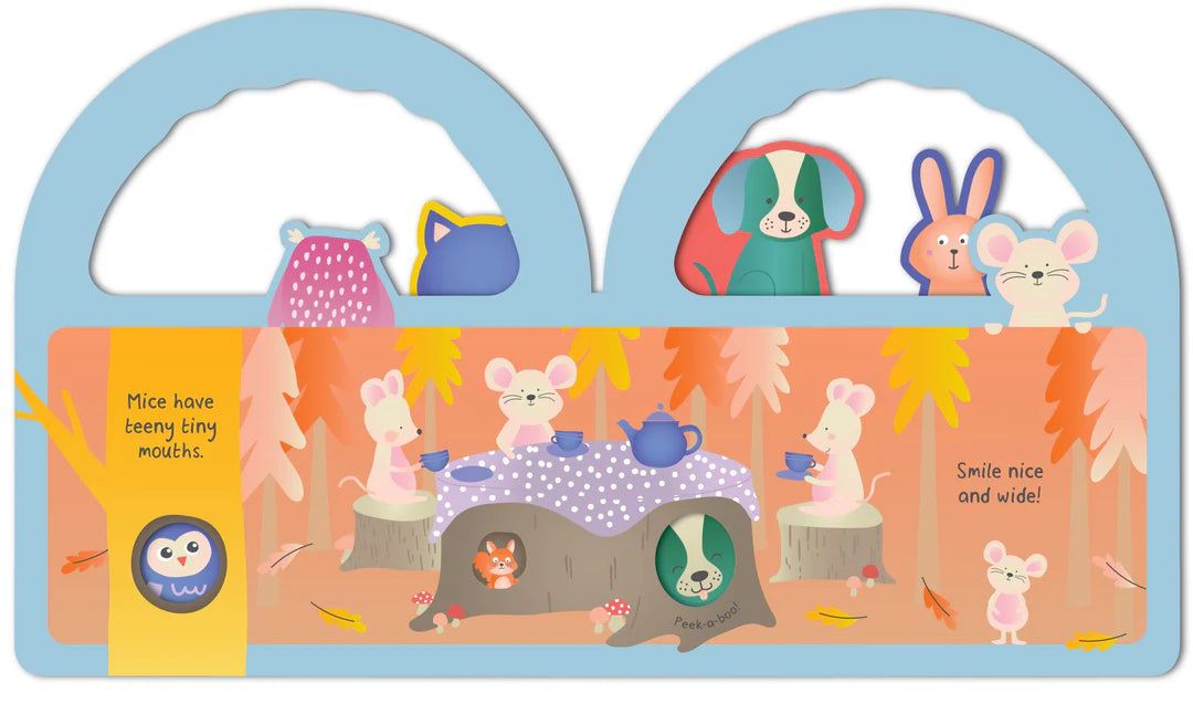 Baby's World - Peek-a-Boo Handle Book - Eyes, Nose