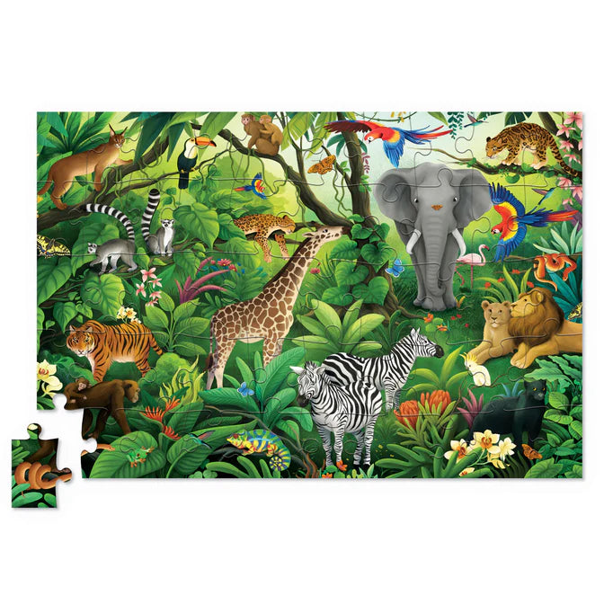 Holographic Puzzle 50 Piece - Jungle Paradise