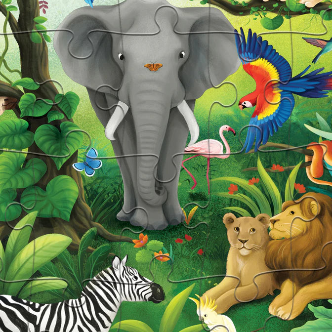 Holographic Puzzle 50 Piece - Jungle Paradise