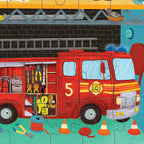 Flat House Puzzle 50 Piece - Fire House