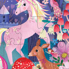 Flat House Puzzle 50 Piece - Unicorn Castle