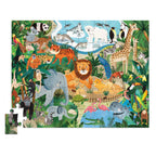 Flat House Puzzle 50 Piece - Zoo