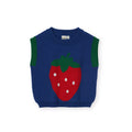 Jumbo Strawberry Knit Vest