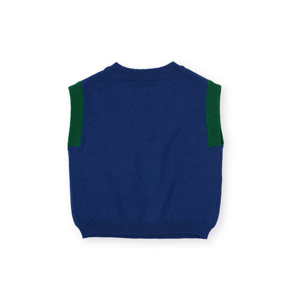 Jumbo Strawberry Knit Vest