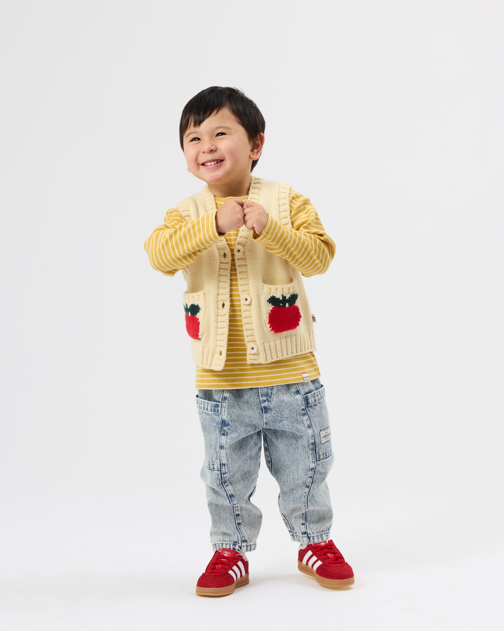 Apple Pocket Knit Vest