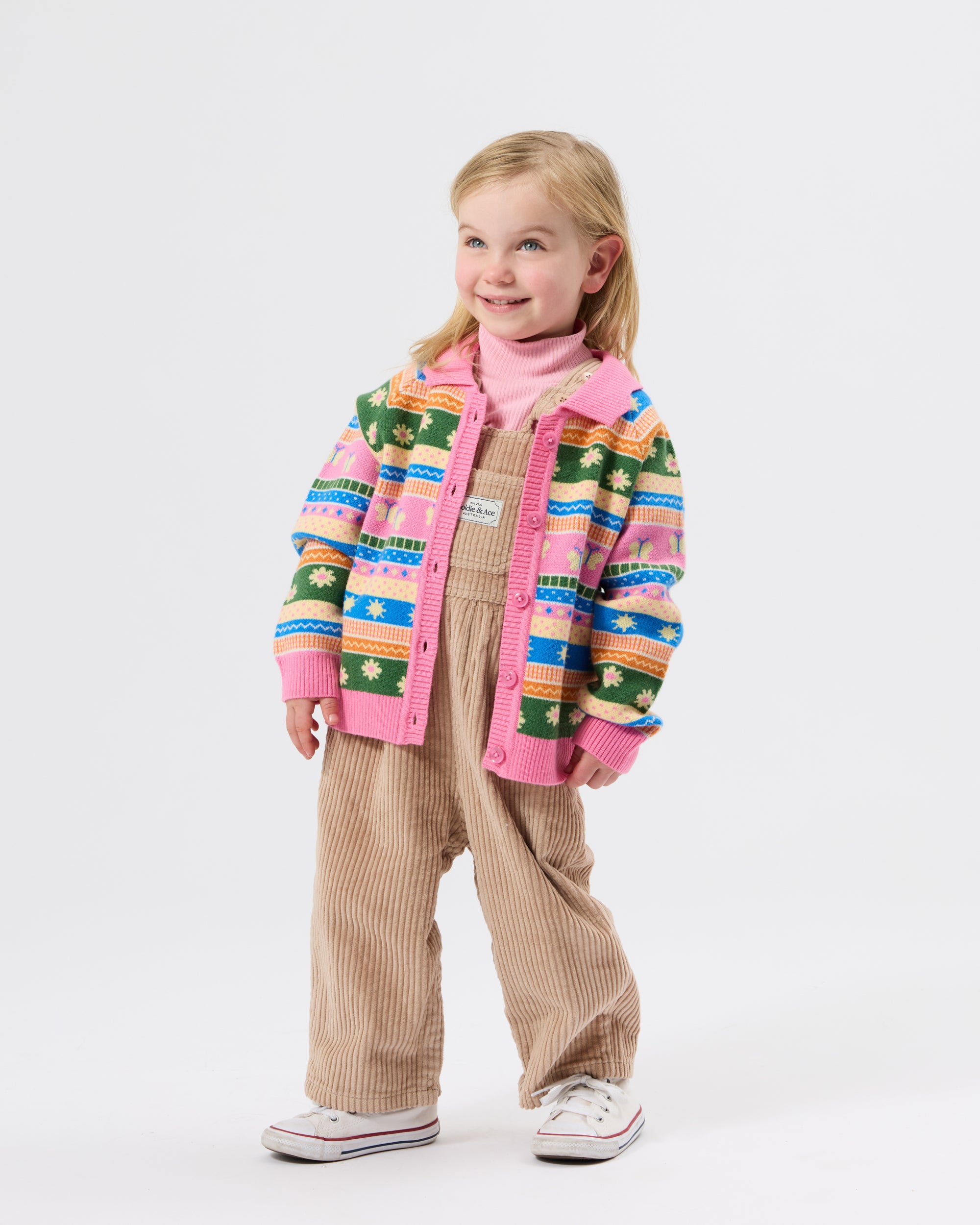 Sammy Corduroy Overall Tan