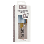 Glass Bottle Set 110ml - Baby Blue