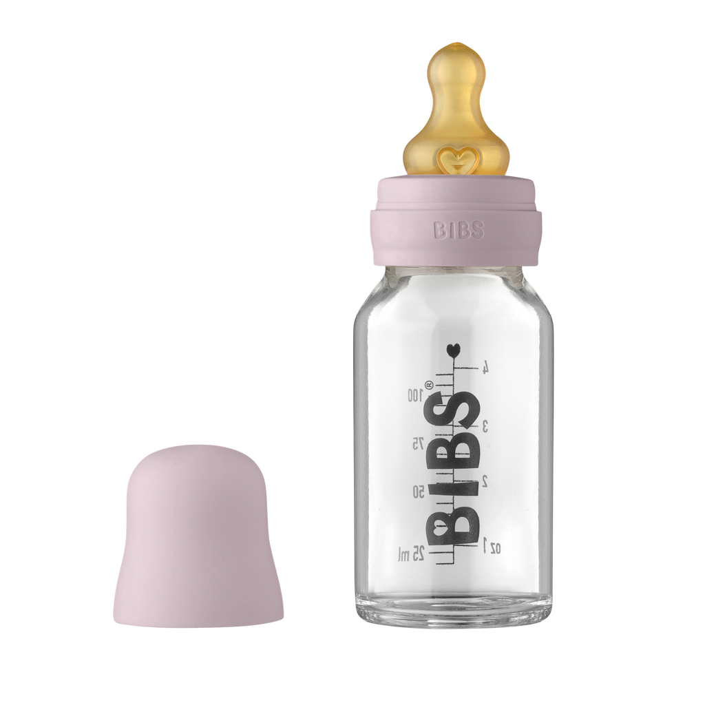 Glass Bottle Set 110ml - Dusky Lilac