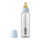 Glass Bottle Set 225ml - Baby Blue