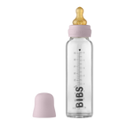 Glass Bottle Set 225ml - Dusky Lilac