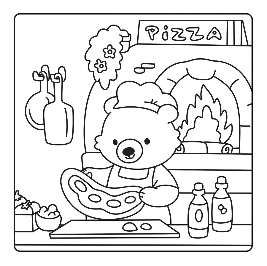 Happy Days - Happy Cuties Cosy Colouring Kit