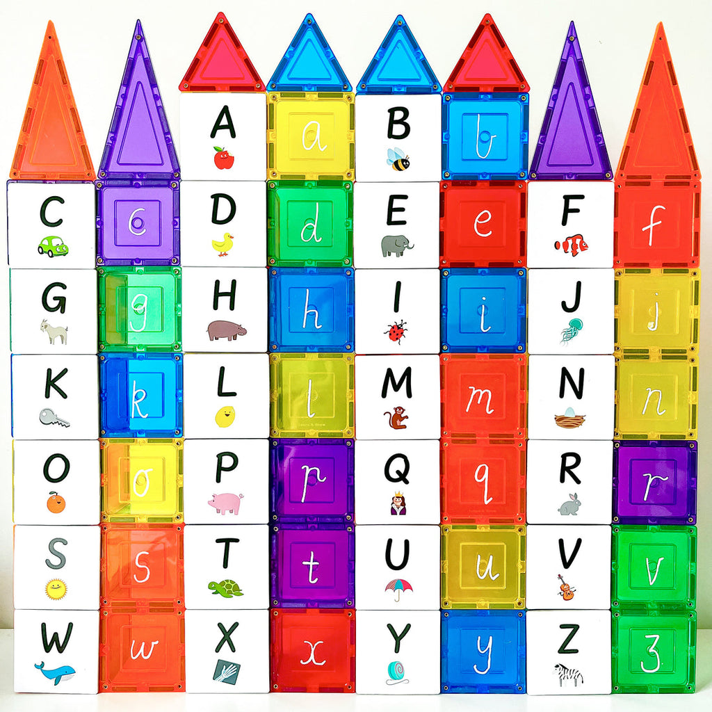 40 Piece Tile Topper - Alphabet Upper Case Pack