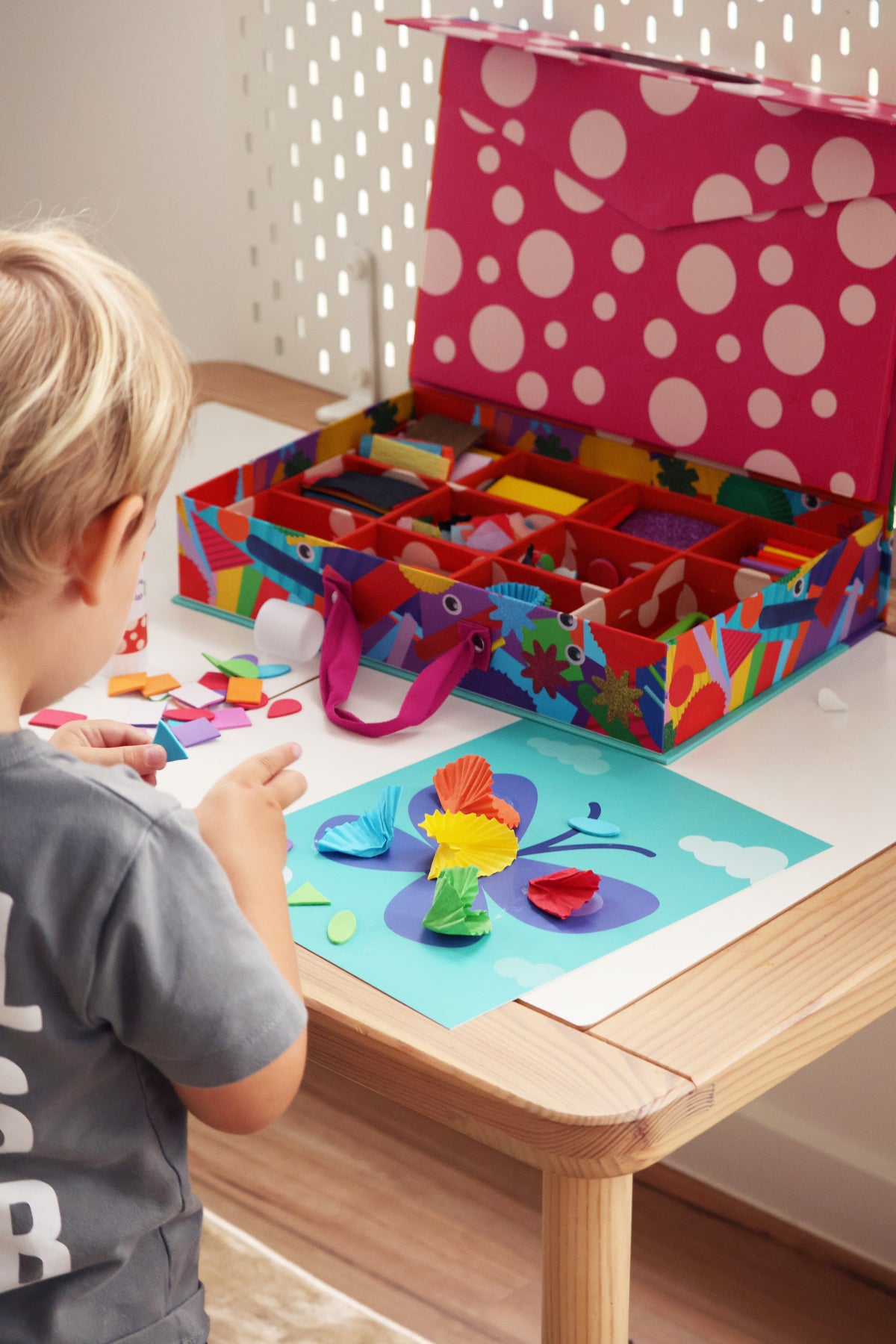 Unicorn and Fairy Collage Sensory Craft Box