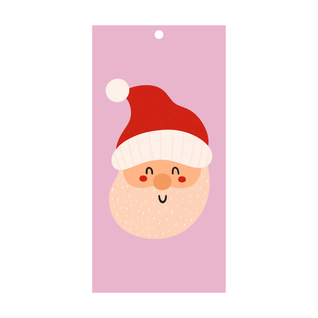 Daisy & Hen Exclusive Luxe Linen Christmas Gift Tags - 6pk Single Design