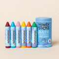 Honeysticks Bath Crayons Super Jumbos - 6 pack